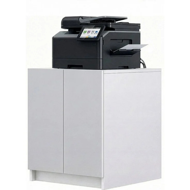 InnoFurn Aktenschrank Elona Druckerkommode (Druckerkommode, Extra Tief für Drucker) Druckerschrank Soft-Close & Push-to-Open, Made in Germany – Bild 1