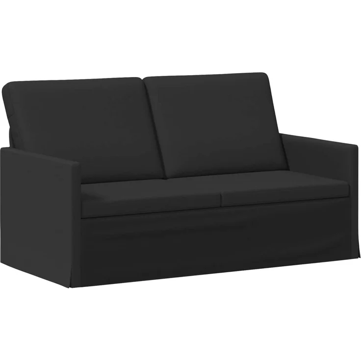 vidaXL Sofa-Set 2 pcs Schwarz Stoff 3433150 – Bild 3