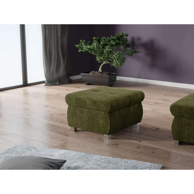 Polsterhocker Orkan Klein (Farbe: Margo 227.11) – Bild 2