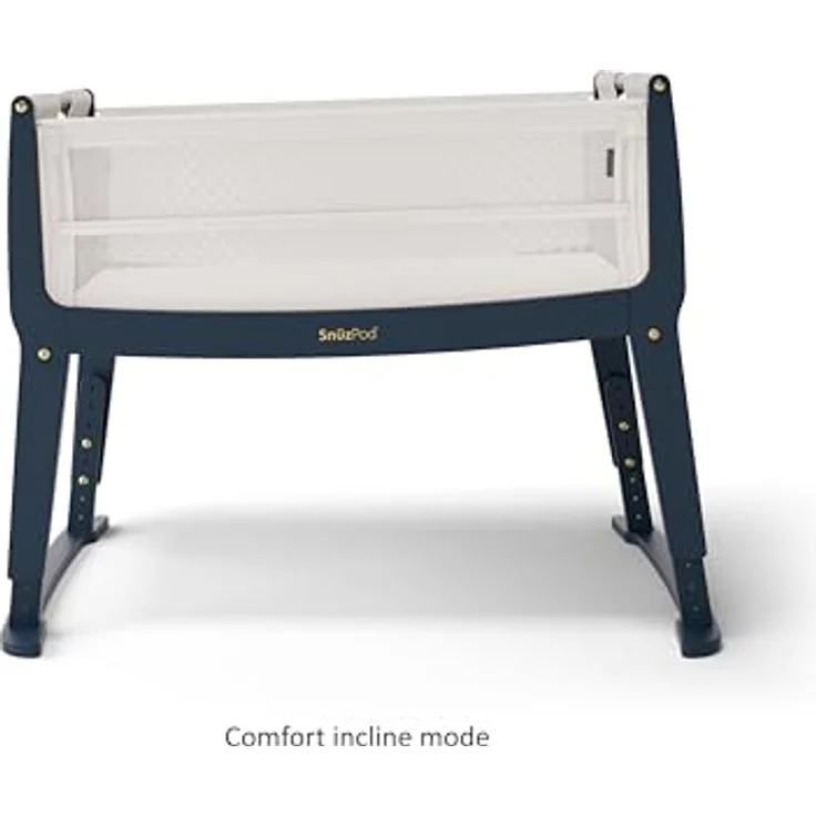 SnuzPod Studio Co-sleeper - London Navy Blau dunke – Bild 10