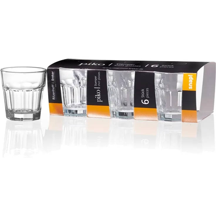 Ritzenhoff & Breker PIKO Stamper 55 ml 6er Set