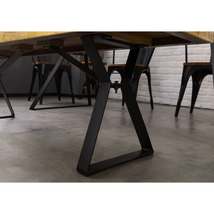 Bank Altholz 150x40x45 mehrfarbig lackiert INDUSTRIAL #14 – Bild 6