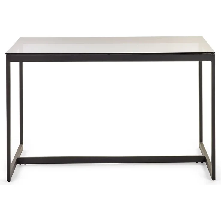 Julian Bowen Esstisch Chicago, Rauchglas/Schwarz, Einheitsgröße – Bild 3