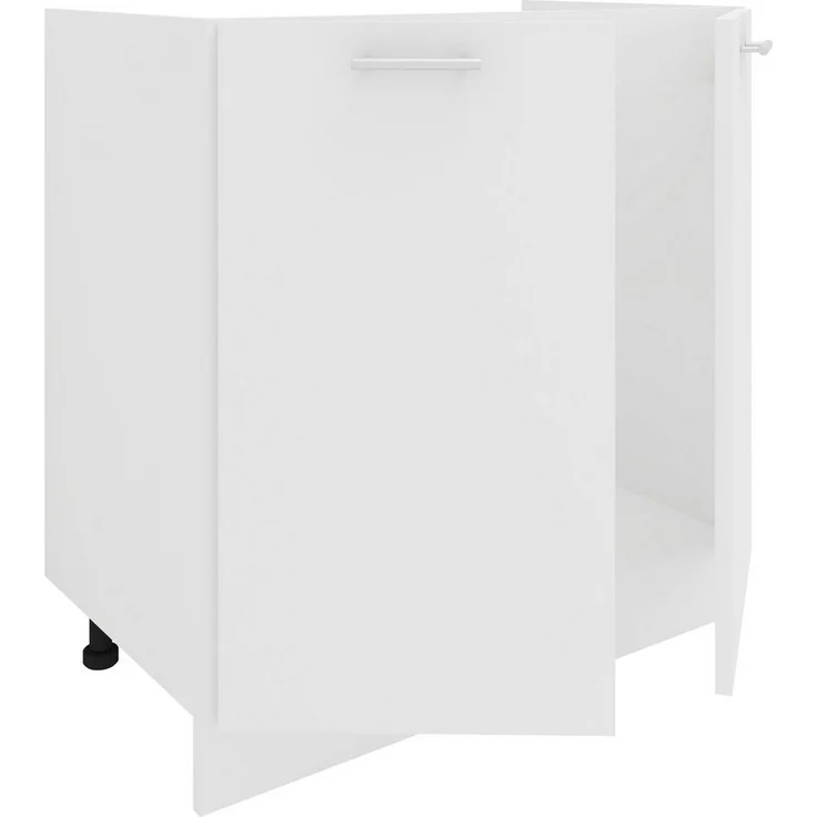 VCM Küchenmöbel Unterschrank Esilo 918656 Weiß H. 82 x B. 80 x T. 46 cm – Bild 2