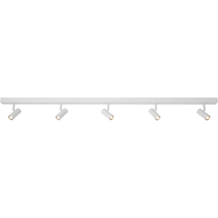Nordlux Skandinavische Leuchten OMARI 5-Schiene LED Weiss, 2112203001