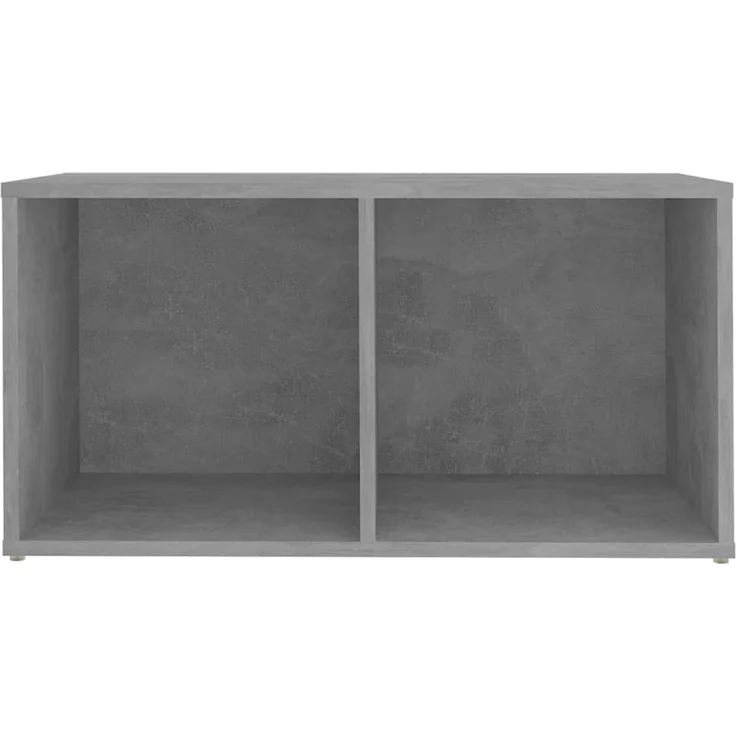 4 pcs TV-Schrank, Fernsehschrank Betongrau 72x35x36,5 cm Holzwerkstoff – Bild 5