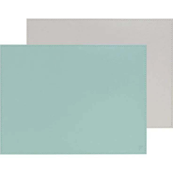 Freeform Duo Platz-Set 40x30 cm Mint / Grau