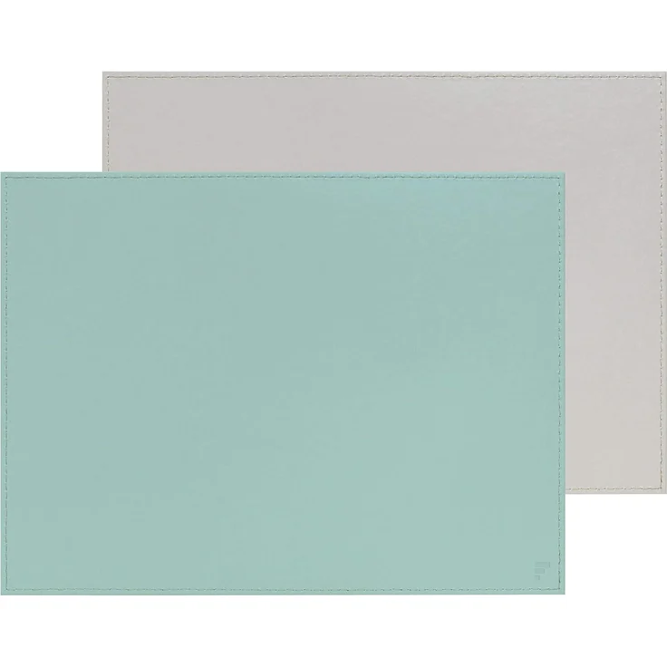 Freeform Duo Platz-Set 40x30 cm Mint / Grau
