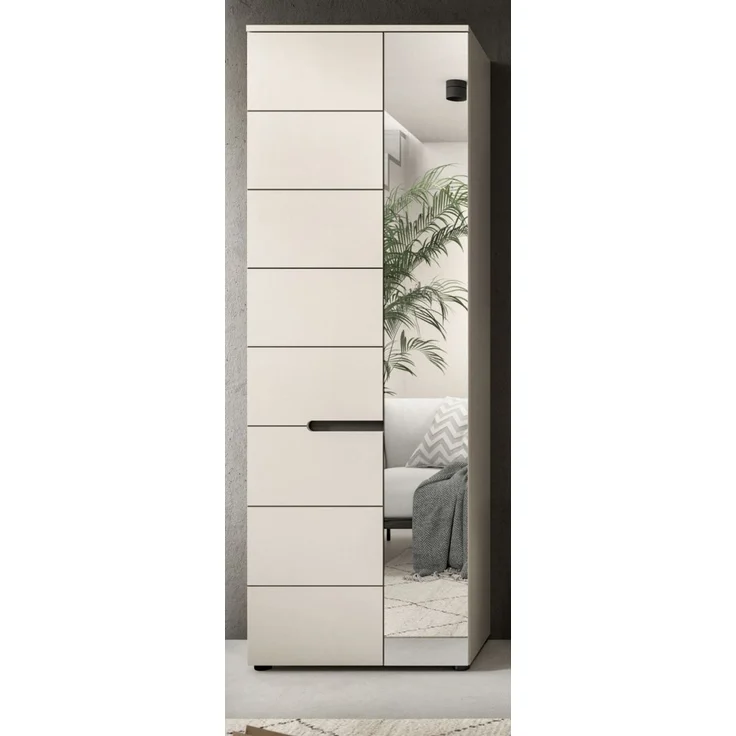 Garderobenschrank / Schuhschrank Cooper in Kaschmir 65 cm – Bild 1