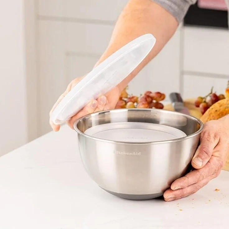 KitchenAid Rührschüssel KMS212OSSSA, Geruchs- & fleckenresistent, rutschfester Boden – Bild 4