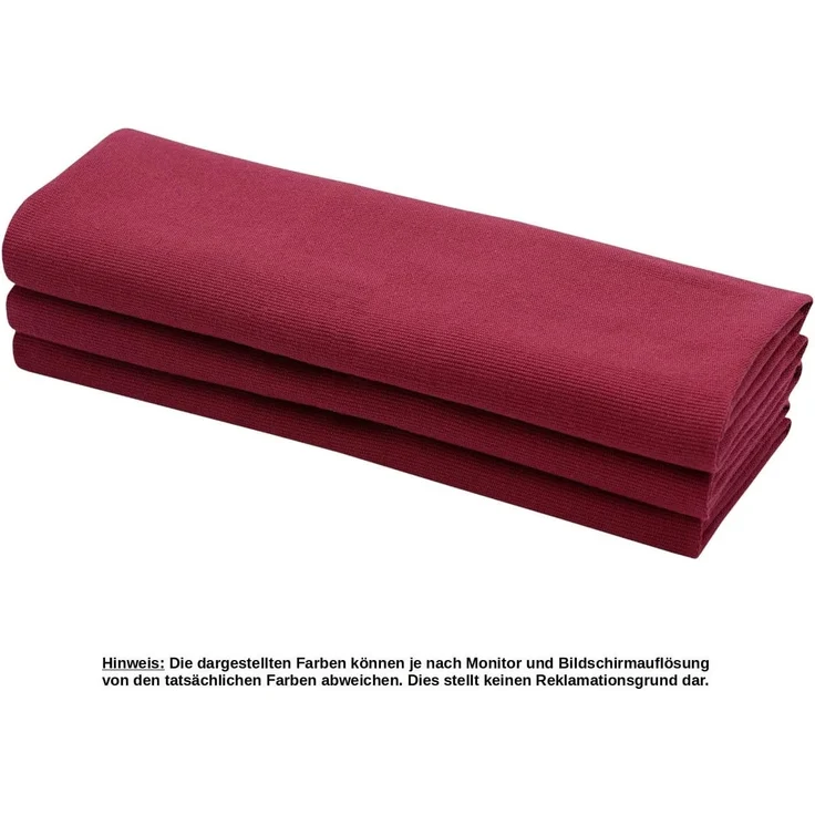 Engelland Geschirrtuch Küchentuch, (Vorteils-Set, 3-tlg, Rippenstruktur), 100 % Baumwolle, integrierte Aufhängeschlaufe, 70 x 50 cm, saugfähig – Bild 2