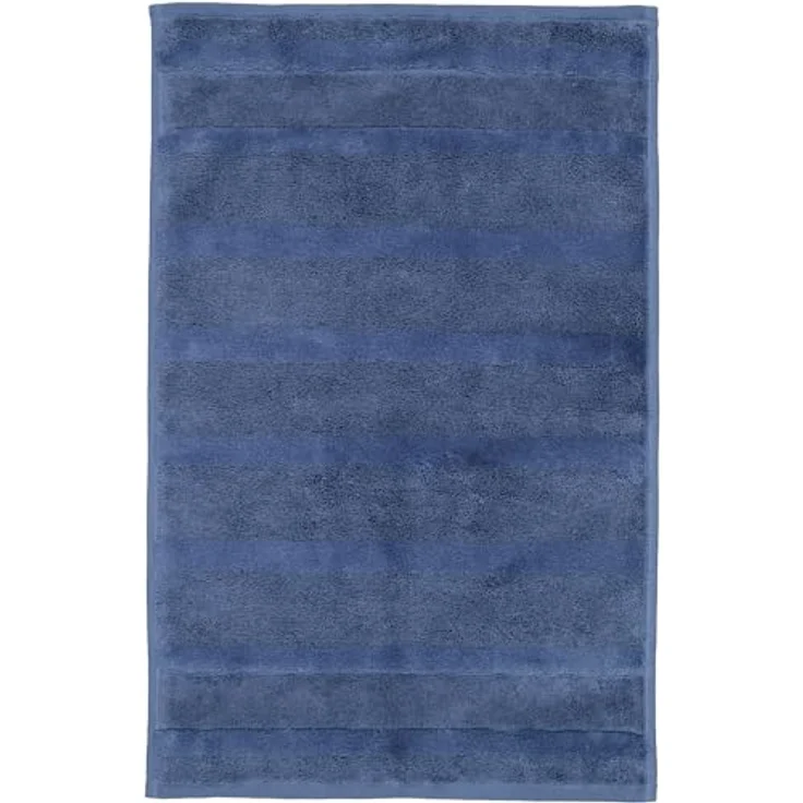Cawö Gästetuch NOBLESSE² UNI BL 30x50 cm blau – Bild 3