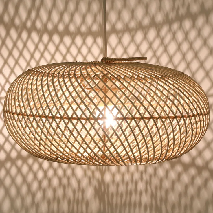 Rattan Lampe Esra S