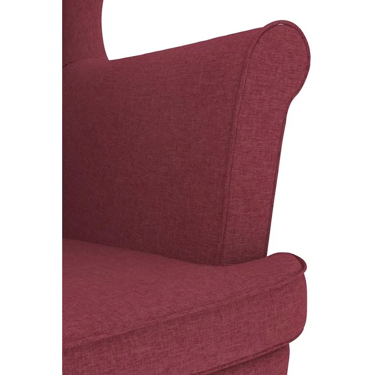 vidaXL Sessel Weinrot 74x84x100 cm Stoff 4016898 – Bild 6