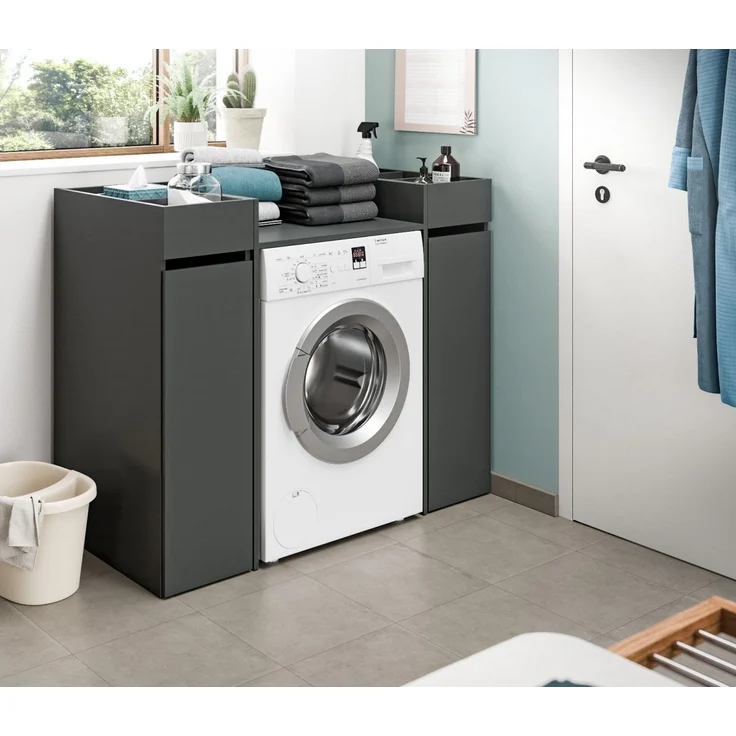 Waschmaschinenumbau Flexy in grau 66 x 101 cm – Bild 5