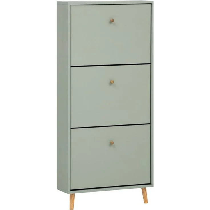 Schildmeyer Schuhschrank Bjarne, Breite 59 Griffe und Möbelfüße aus Massivholz – Bild 4