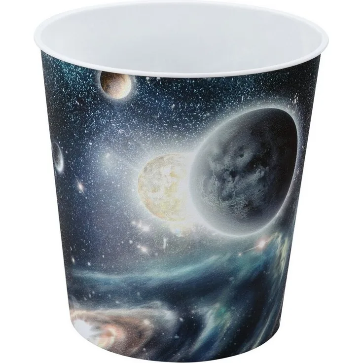 Idena Papierkorb Mülleimer mit Motiv 9 Liter, Abfalleimer, Bürokorb, für Kinderzimmer, Spielzimmer, Büro