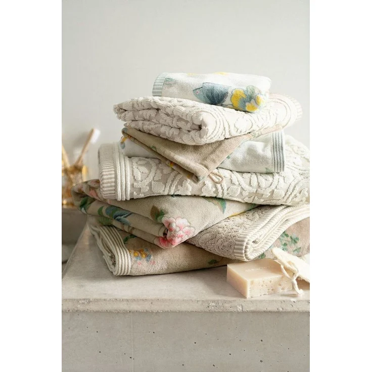 PiP Studio Strandtuch Pip Studio, Strandlaken, Tile de Pip, Khaki, 100x180, (1-St)