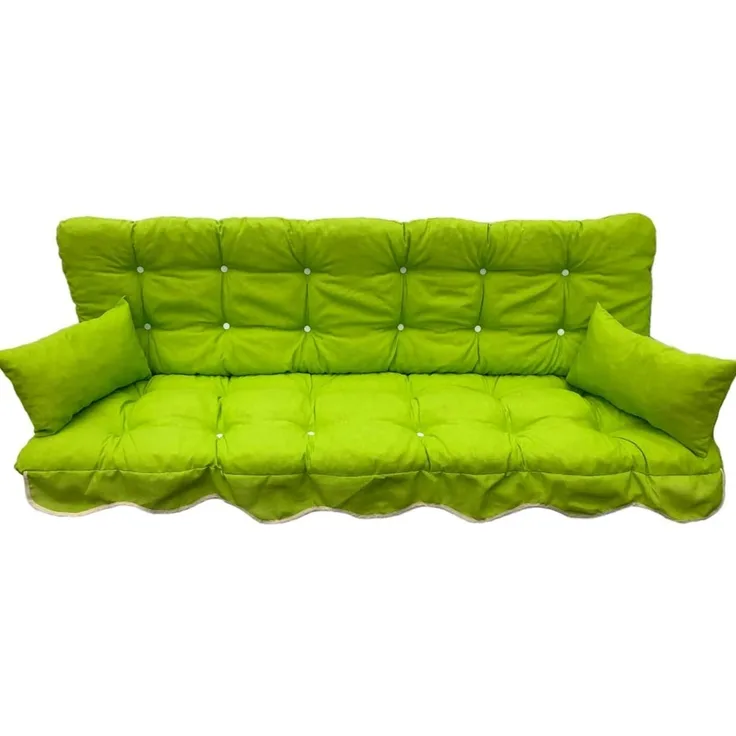 Kühnemuth Auflagekissen Auflagen Set für Hollywoodschaukeln Sitzkissen 180x50 cm Design 670