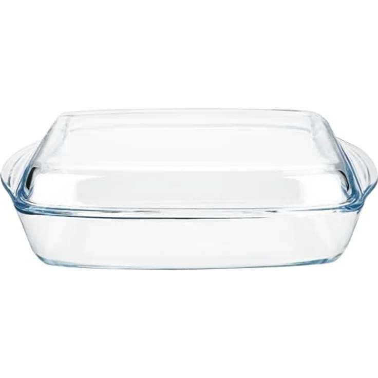 MamboCat Auflaufform MamboCat Borcam Brat- & Backform mit Deckel 1,8L Glas Auflaufform, Glas – Bild 2