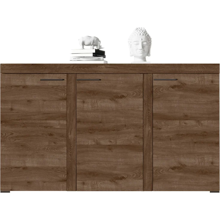 AX LIVING Sideboard Wohnzimmer Spacoro 3D – Modern in Eiche Lefkas – Bild 3