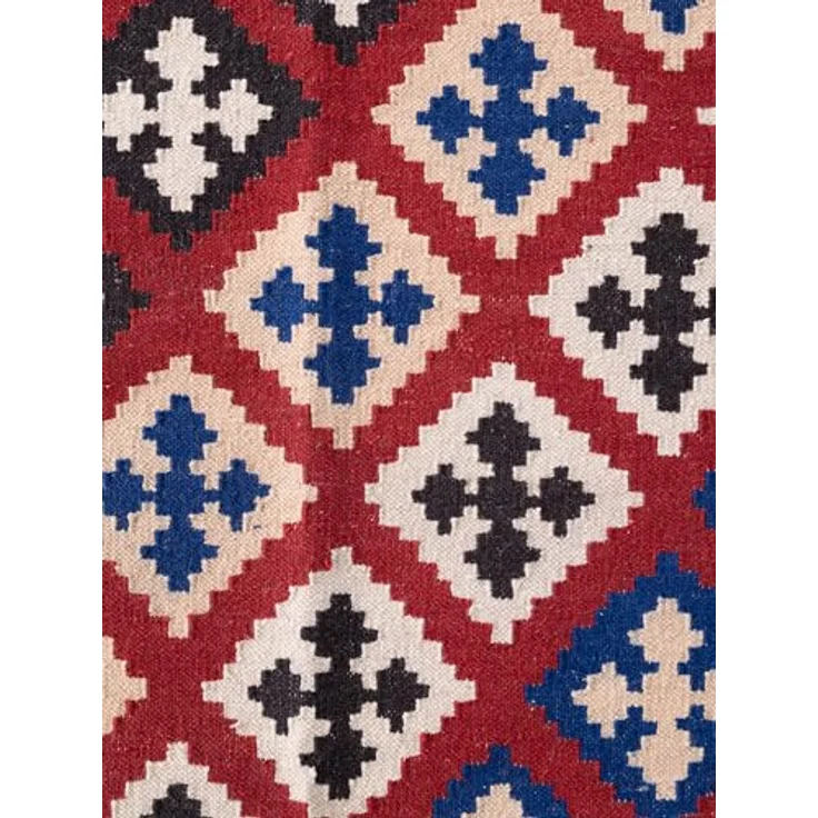 HANSE Home Teppich Kelim Rami, rechteckig, Höhe: 3 mm, Wolle, Baumwolle, Natur, Handgewebt, orientalisch, Boho, traditionell – Bild 12