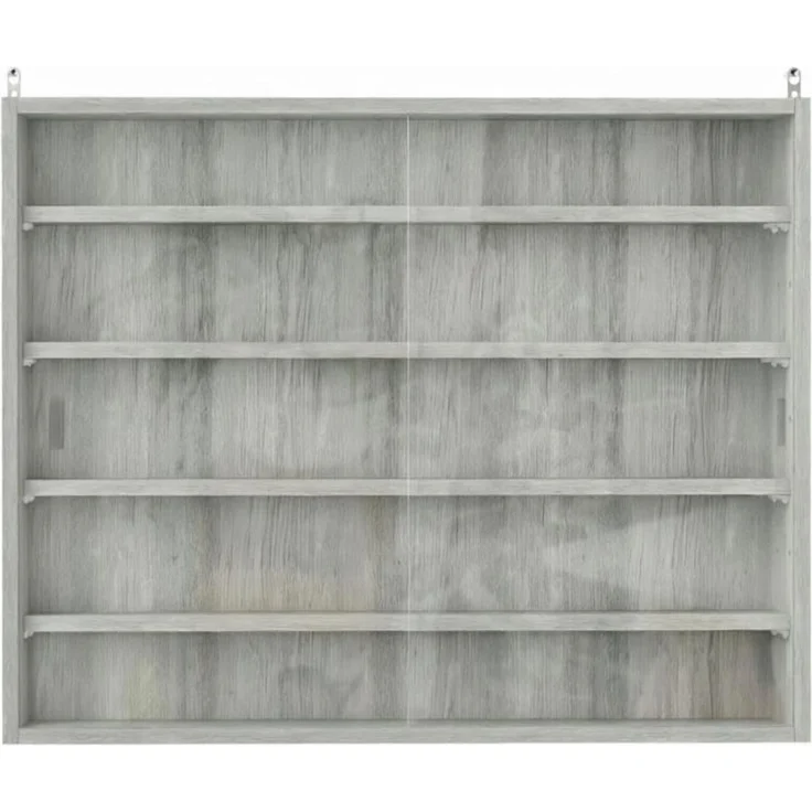 Ausstellungsschrank,Moderner Glasvitrine Schrank,Wandmontierter Vitrinenschrank,Ideal zur Präsentation von Sammlerstücken und Dekorationsobjekten(nur mit Wandmontierter Vitrinenschrank)--Herde--80x9.5x60cm--YOUDENOVA – Bild 6