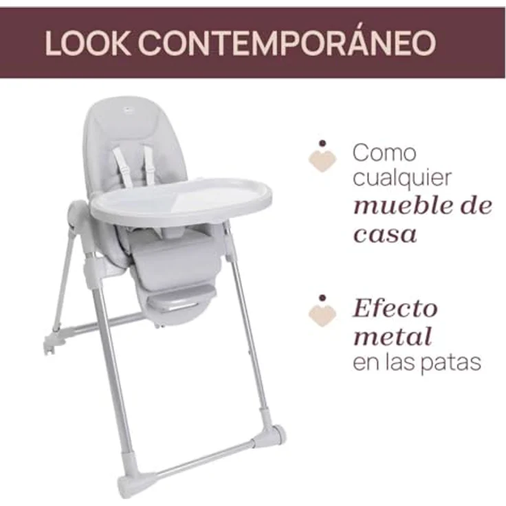 Chicco Polly Armonia Hochstuhl - Carrara Antraciet – Bild 8