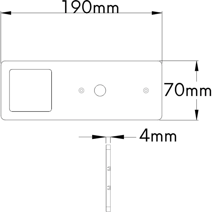 kalb LED Unterbauleuchte Silber 5W - sehr flache Küchenleuchte mit Touch-Dimmfunktion, 2er Set warmweiß, warmweiss – Bild 3