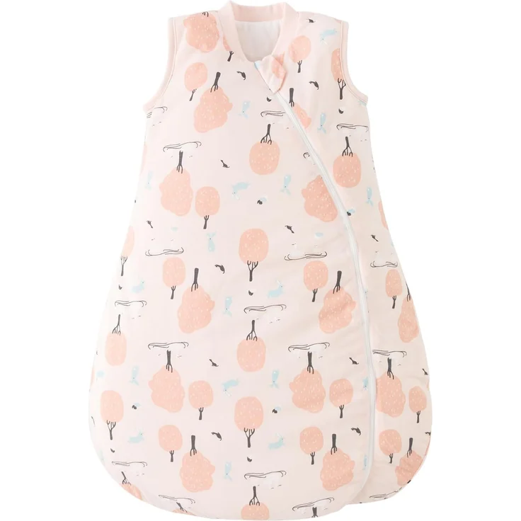 Duomiaomiao Baby Schlafsack, 1x Winterschlafsack, Rosa Wald-2.5 Tog, L/Größe des Babys 85-95cm, Baumwolle – Bild 1