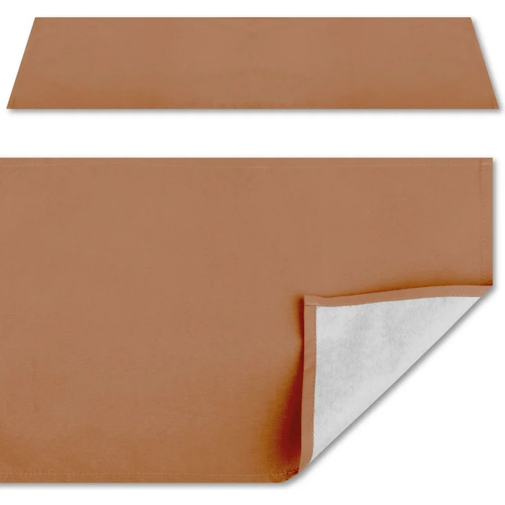 Tischläufer Tischband Tischuntersetzer 140x40 cm, schlicht und modern in vielen verschiedenen Farben erhältlich (braun - hellbraun) – Bild 4