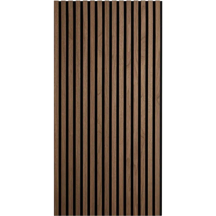 Akustikpaneel 60 x 120 cm 1 Stück Akustikpaneele Holz Braun Paneele Wandpaneele Deckenpaneele 3D Wandpaneel Wandverkleidung Dekorpaneel