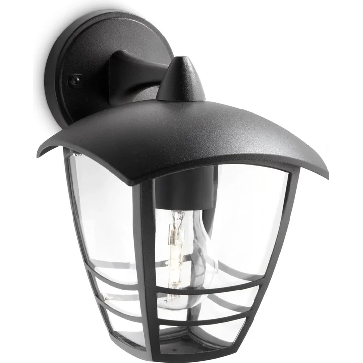 Wandleuchte Philips Creek Schwarz 60 W