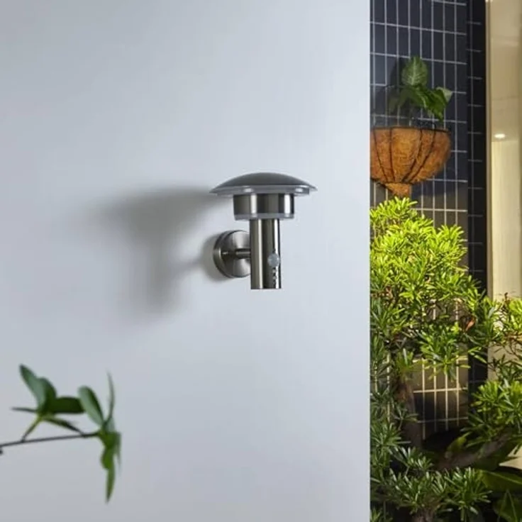 Lindby Außen-Wandleuchte Lillie, 1 x 9 W LED, warmweiß – Bild 3