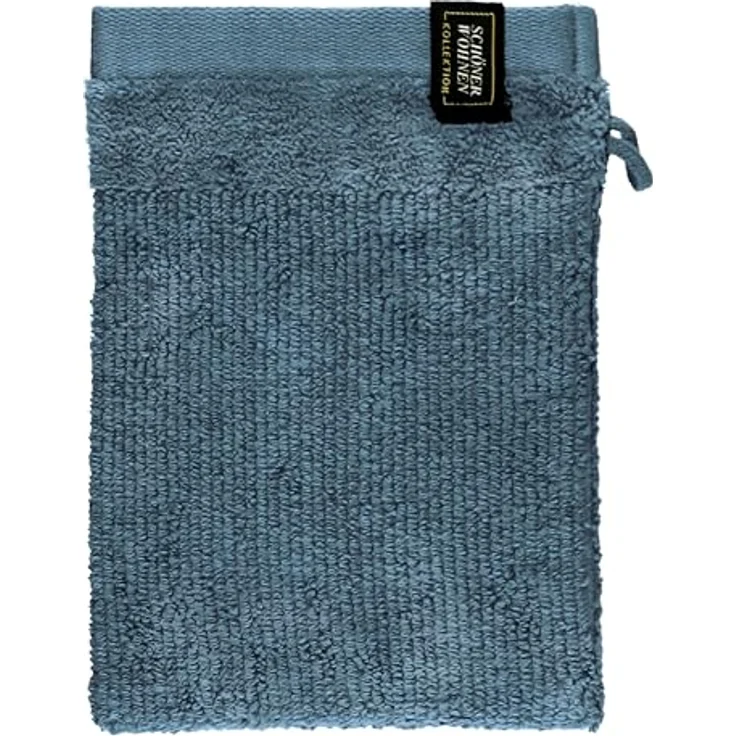 SCHÖNER WOHNEN-Kollektion Waschhandschuh Sense, (Packung, 4-St), mit Velourborte, hautschmeichelnde Airtouch Qualität, super weich – Bild 7