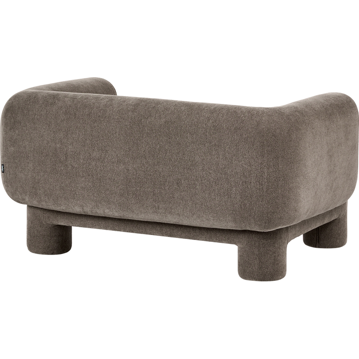Sofa 2-Sitzer HOGBO Stoff Braun – Bild 5