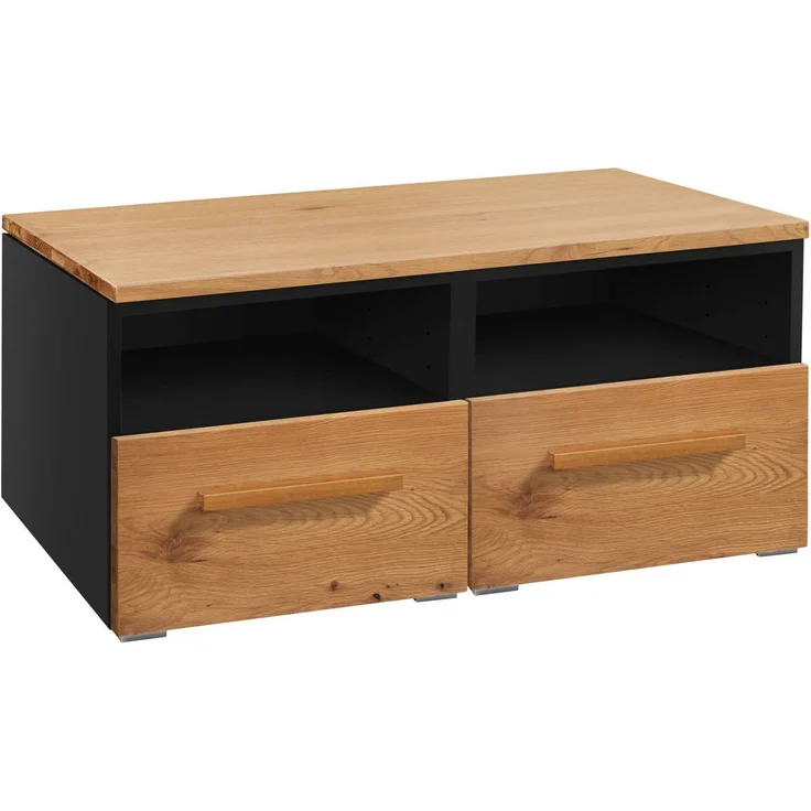 Hasena Kommode Owita Wildeiche/Schwarz zerlegt, zerlegt (zum Selbstaufbau) 90x50x41 cm – Selezione – Bild 1