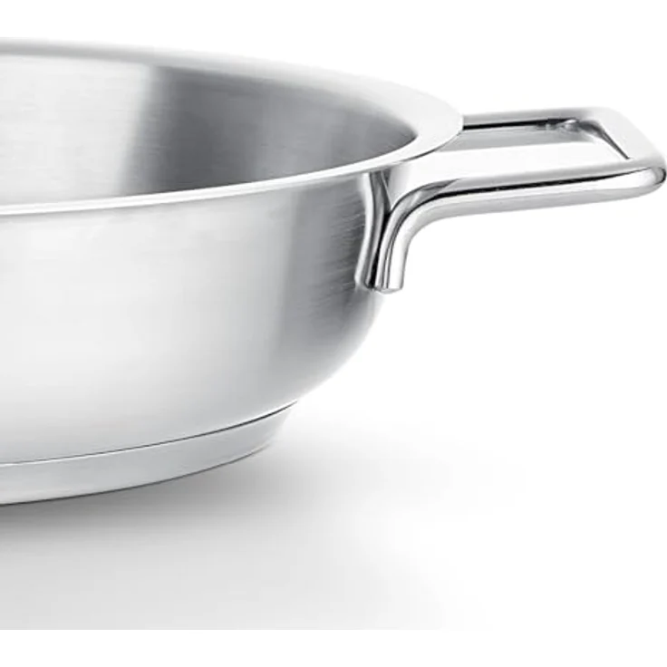 Fissler Servierpfanne Fissler Pure Collection Servierpfanne, Edelstahl 18/10 (1-tlg), Backofengeeignet bis 230°C, Schüttrand, Made in Germany – Bild 5