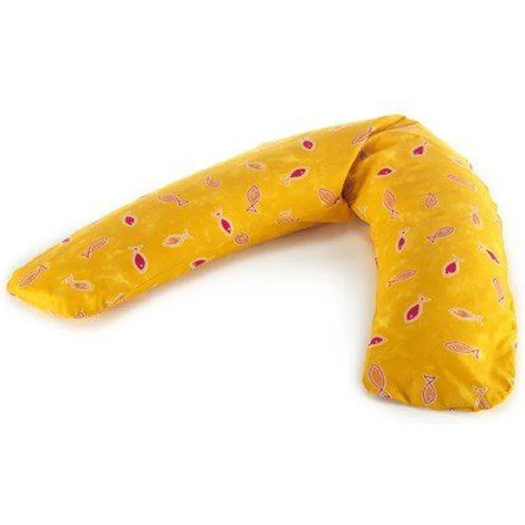 Theraline das Komfort Stillkissen mit Polyester-Hohlfaser, grau