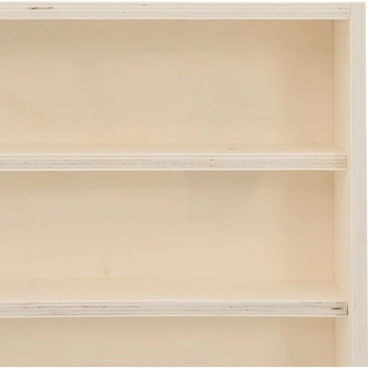 vidaXL Sammlervitrine aus Holz mit 6 Regalen 40x8,5x55 cm 4017381 – Bild 7