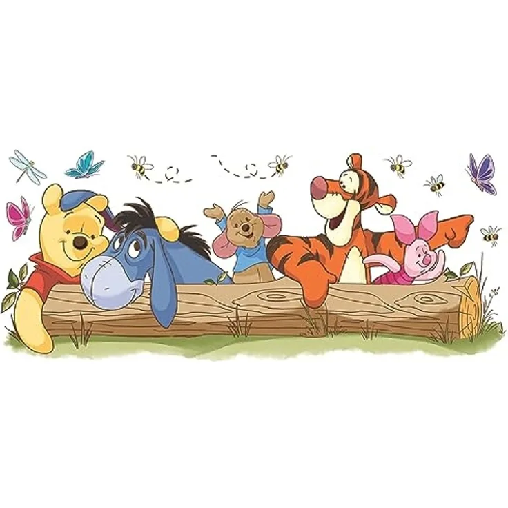 RoomMates® Wandsticker - Disney Winnie Puuh & Freunde Freizeitspaß