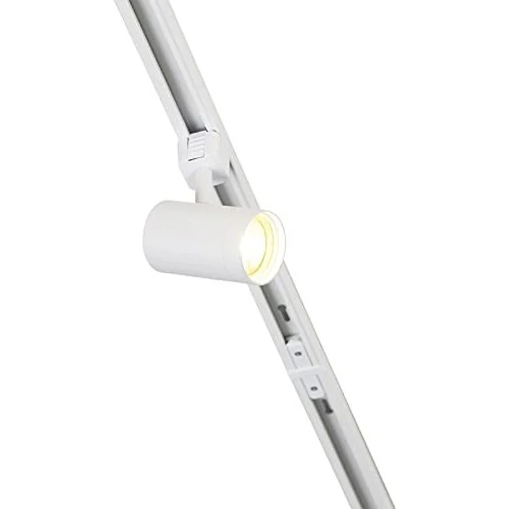 Qazqa Schienensystem-Sets Iconic jeana, ohne Leuchtmittel, GU10, Weiß, Modern, Stahl, Deckenstrahler 14-flammig – Bild 5