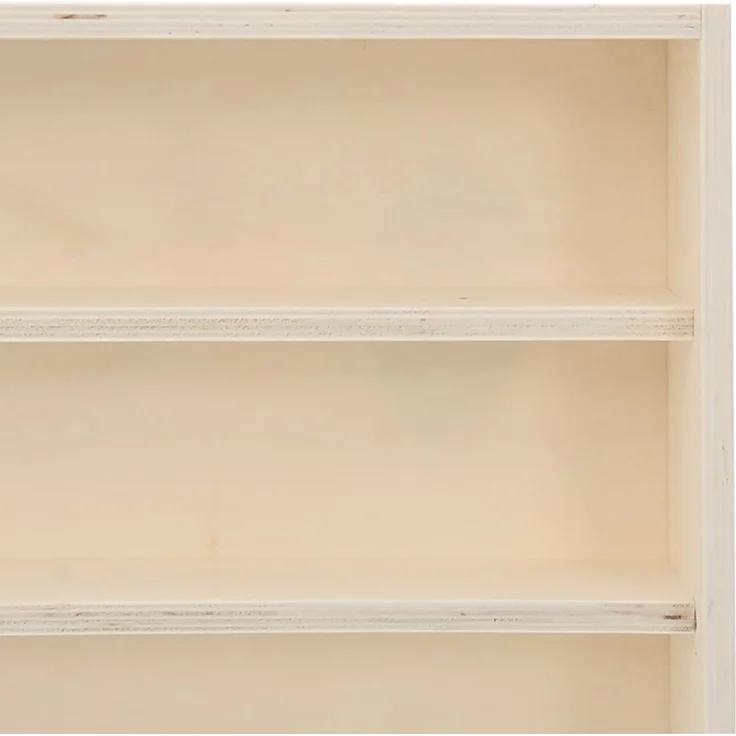 vidaXL Sammlervitrine aus Holz mit 6 Regalen 100x9x55 cm 4017384 – Bild 7