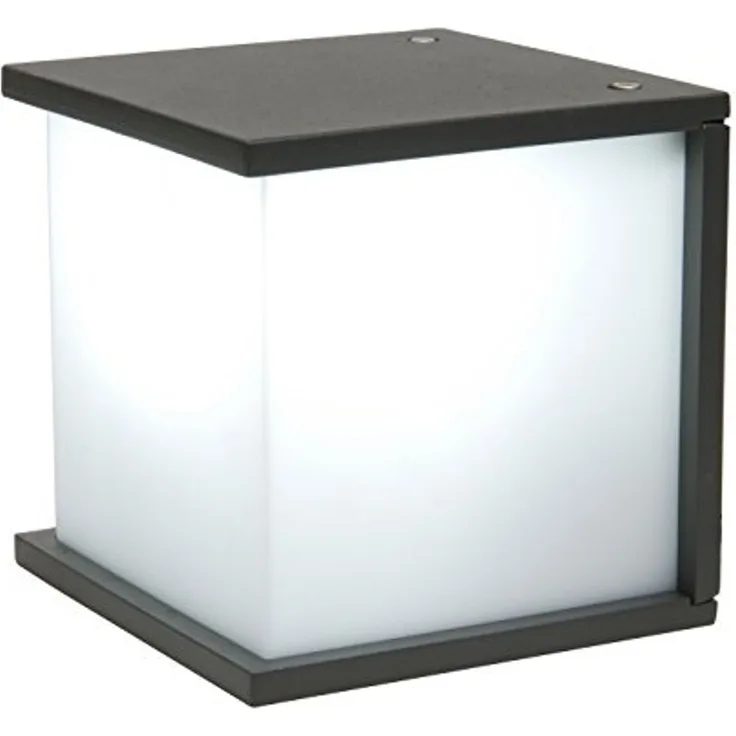 LED-Außenwandleuchte, BOX CUBE, 1 x E27/15W