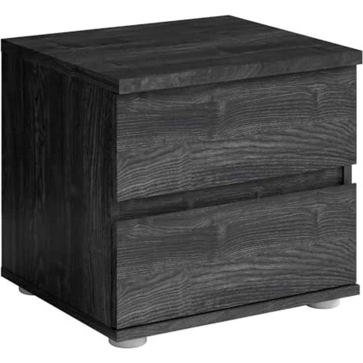 Lomadox Schlafzimmer-Set TORTONA-166, (Spar-Set, 5-tlg, Schwebetürenschrank Kommode Bettgestell Nachttische), Schlafzimmermöbel in Esche, Bett 160x200cm, Schwebetürenschrank 230cm – Bild 4