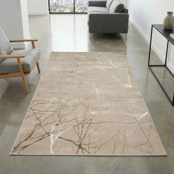 Carpetia Designteppich Dekorative Muster, rechteckig, Höhe: 8 mm, pflegeleicht, weich – Bild 1