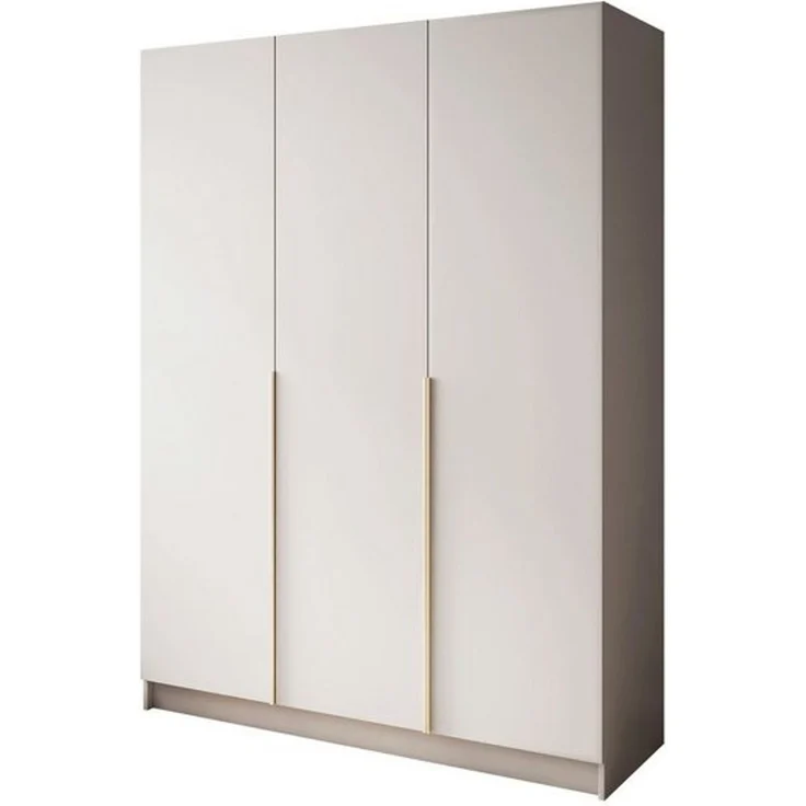 Lookway Kleiderschrank SAVAGE 3D Kaschmir Dreitüriger Schrank mit Kleiderstange Breite: 150 cm – Bild 4