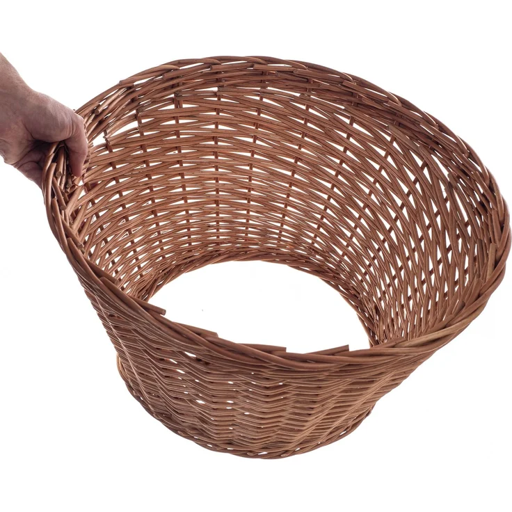 KADAX Naturgeflechtabdeckung Aliano 55 cm für Weihnachtsbaumständer – Bild 3