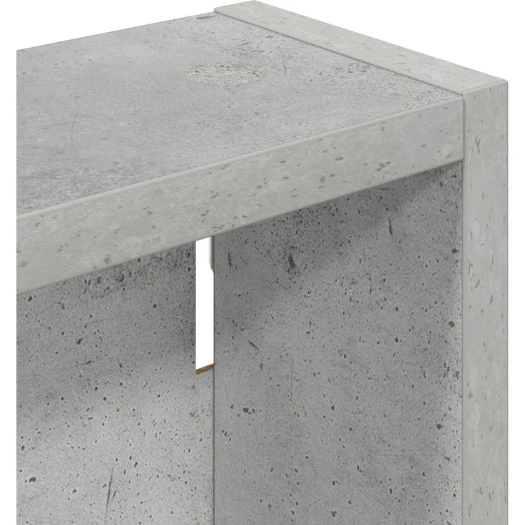 vidaXL Badezimmer-Wandschrank mit Regal Betongrau 20 x 10 x 60,5 cm 889290 – Bild 9