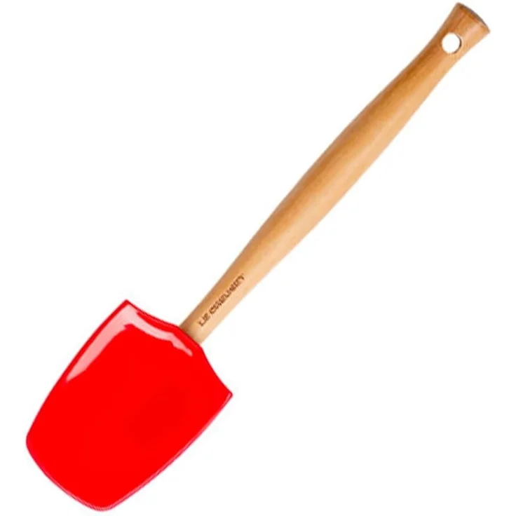 Grosser Kochlöffel Craft Kirschrot Silikon-Accessoires Le Creuset Löffel, Spülmaschinengeeignet – Bild 1
